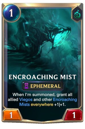 Encroaching Mist (LoR Card)