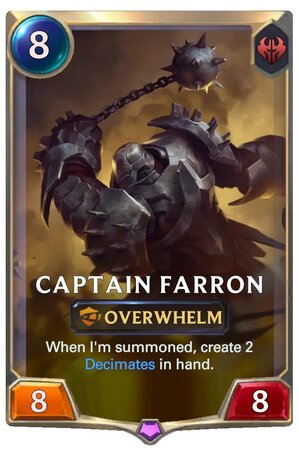 Captain Farron (LoR Card)