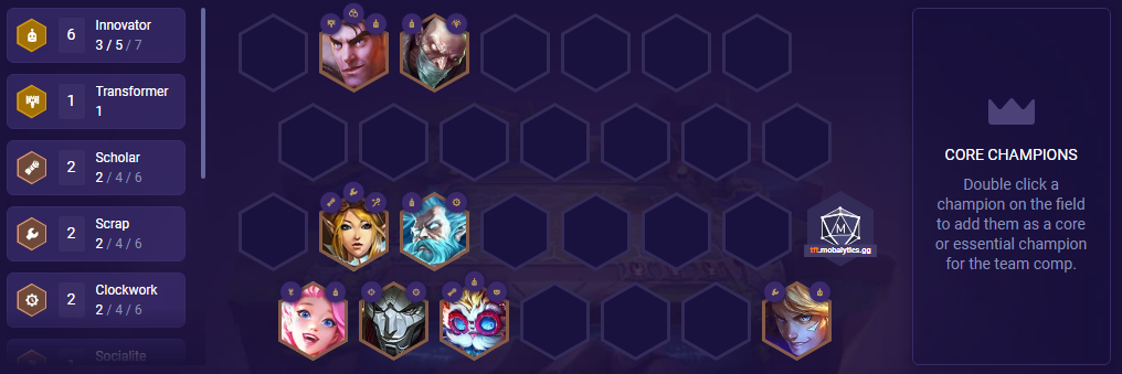 🧩TFT: Team builder, the three best options for theorycraft