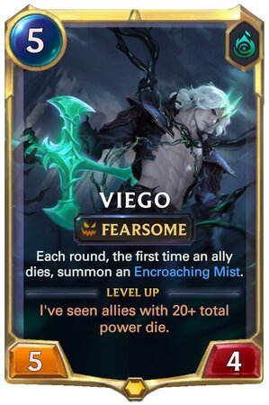 Viego level 1 (LoR Card)