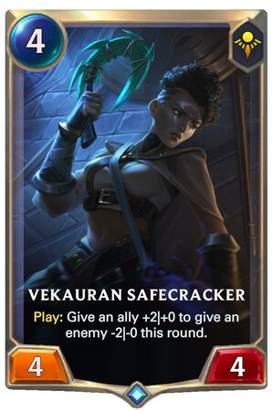 Vekauran Safecracker (LoR Card)