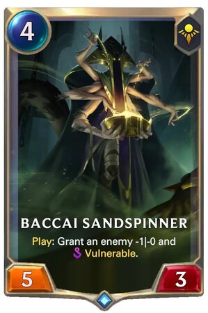 Baccai Sandspinner (LoR Card)