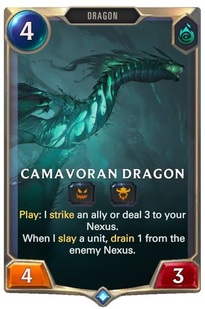 Camavoran Dragon (LoR Card)
