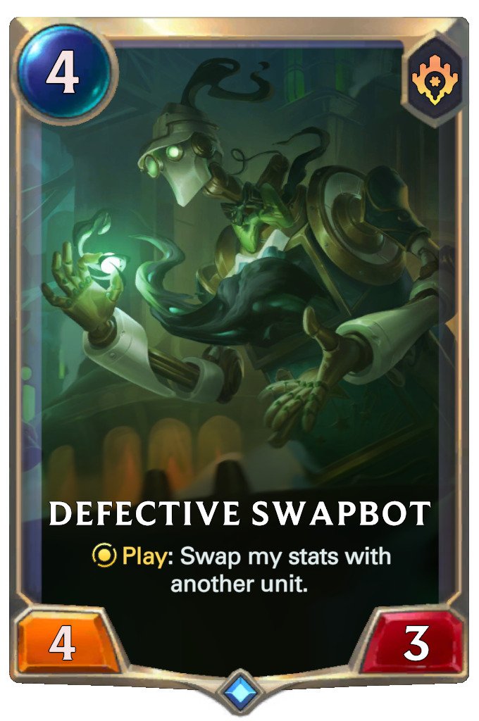 Defective Swapbot (LoR card)