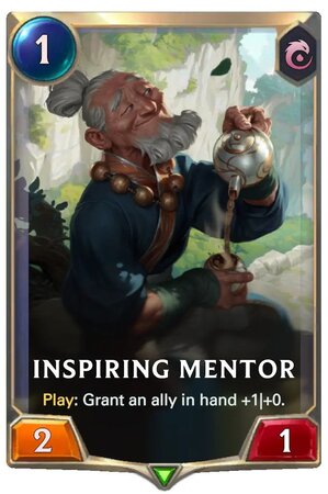 Inspiring Mentor (LoR Card)