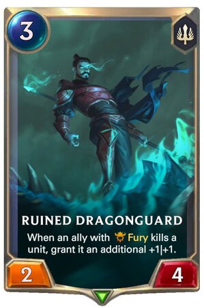Ruined Dragonguard (LoR Card)