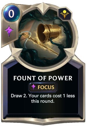 Fount of Power (LoR Card)