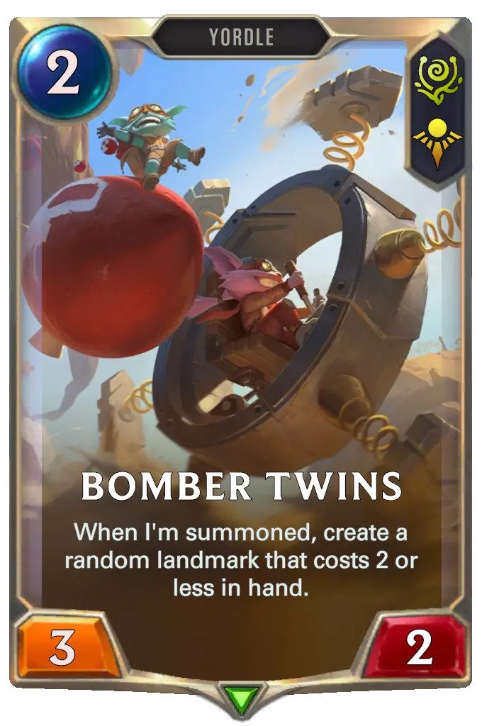 bomber twins (Lor card)