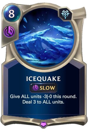Icequake (LoR Card)