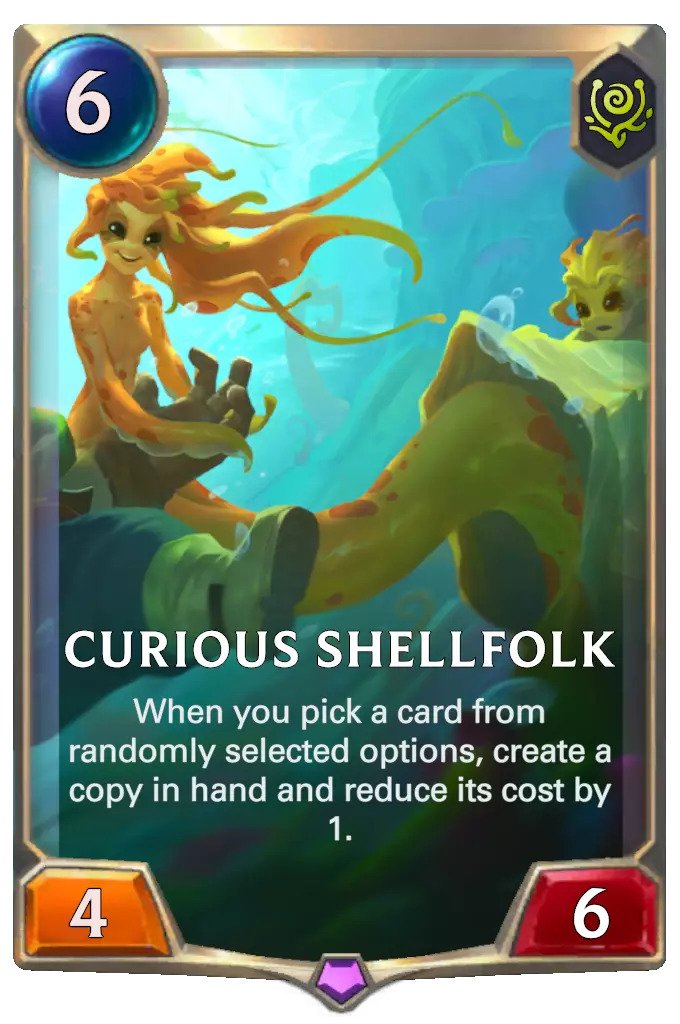 curious shellfolk (lor card)