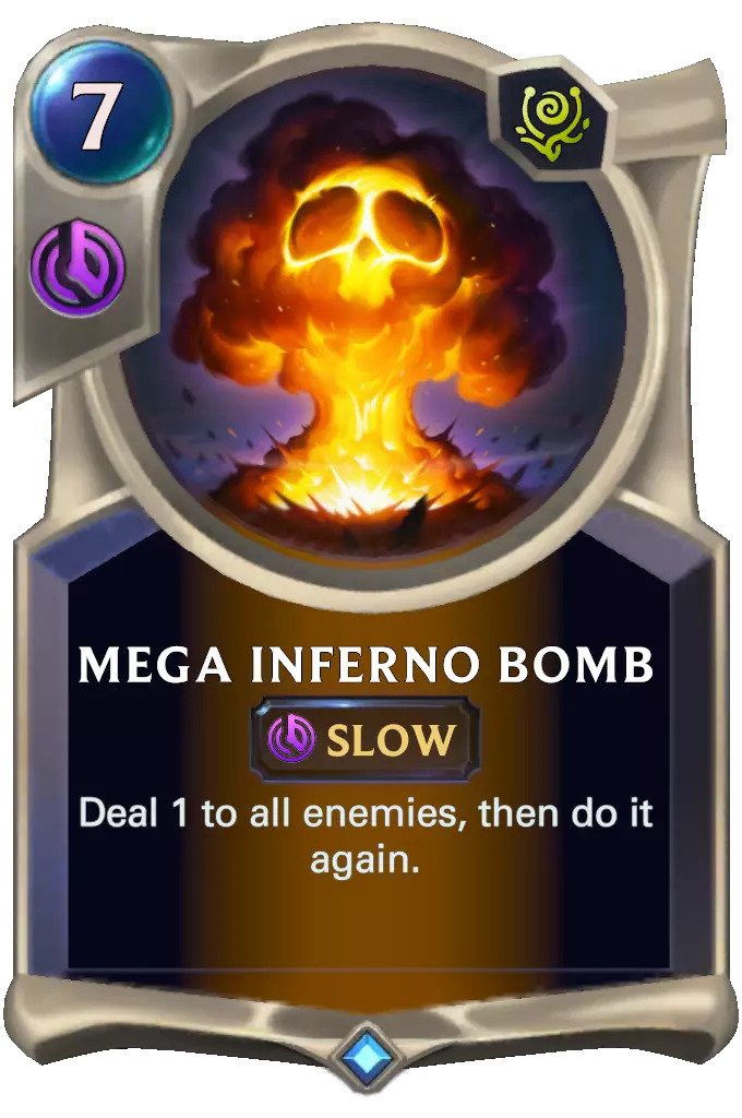 Mega Inferno Bomb (lor card)