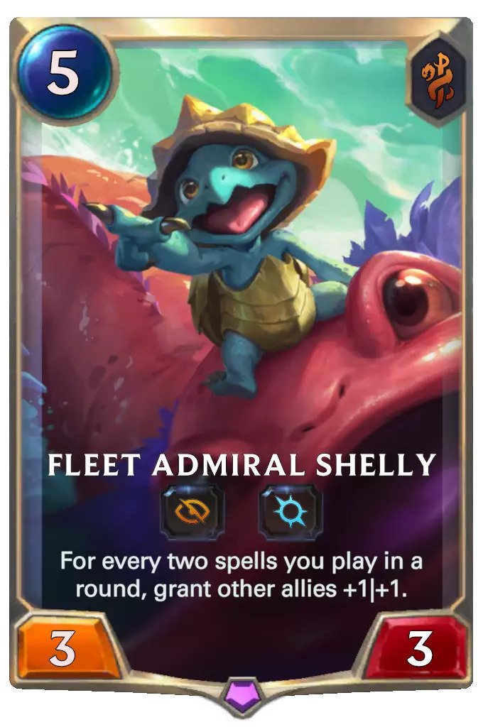 fleet admiral shelly (lor card)