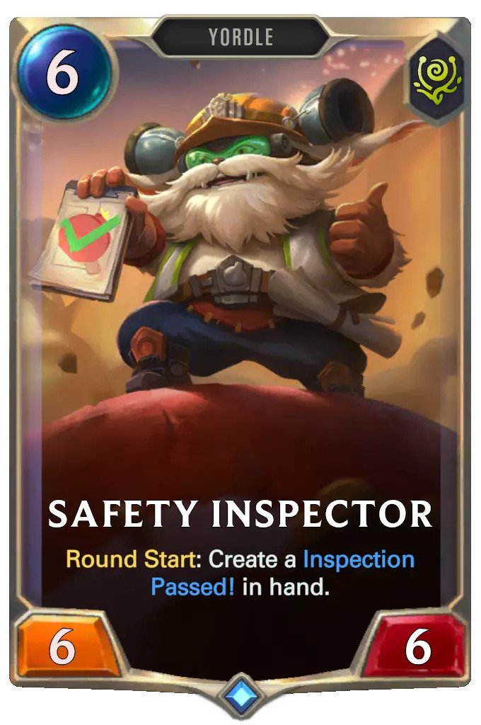 safety inspector (lor card)