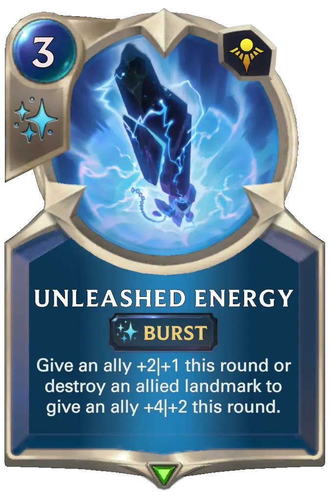 unleashed energy (lor card)