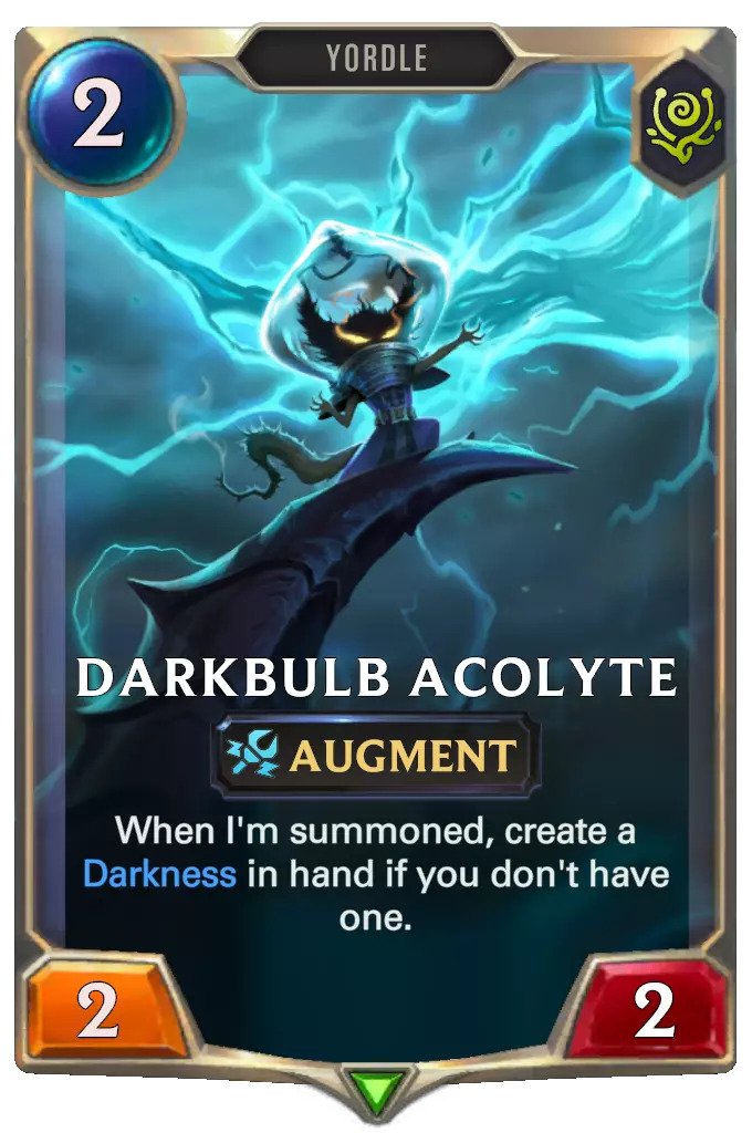 Darkbulb Acolyte (LoR card)