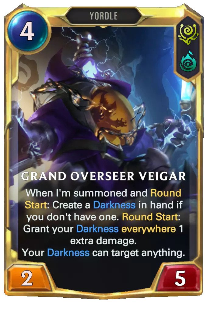 Veigar Level 2 (LoR card)