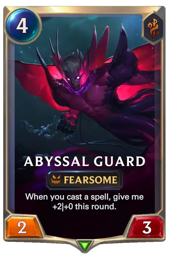 abyssal guard (lor card)