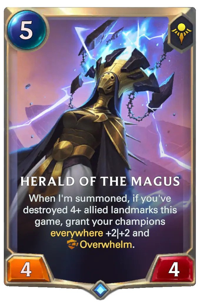 herald of the magus (lor card)