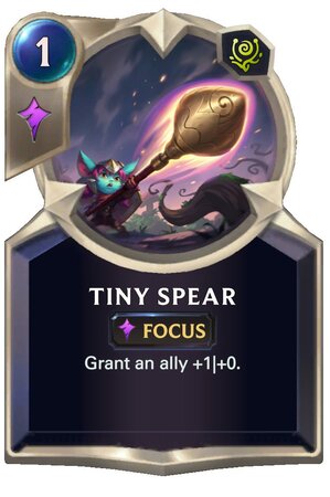 Tiny Spear (LoR Card)