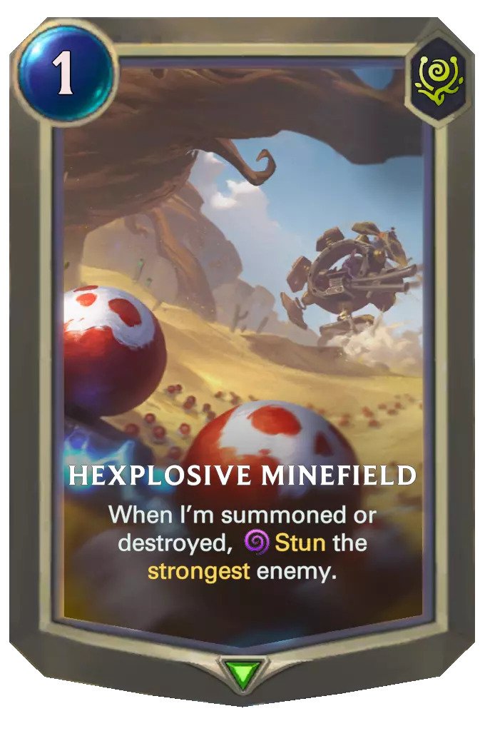 hexplosive minefield (lor card)