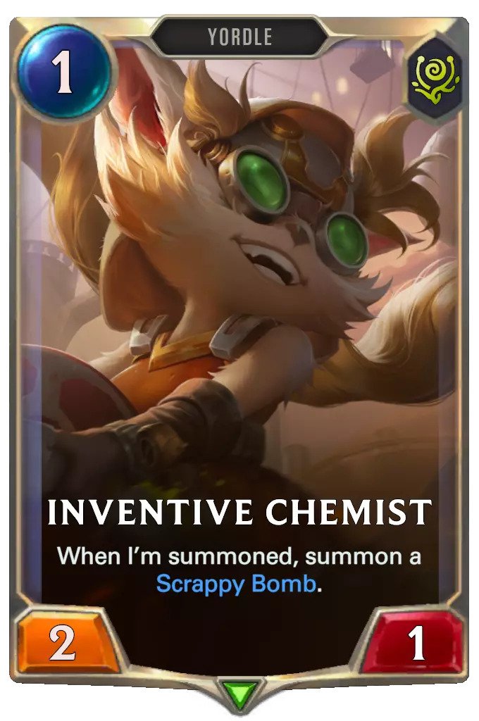 inventive chemist (lor card)