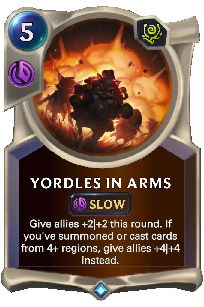 Yordles in Arms (lor card)