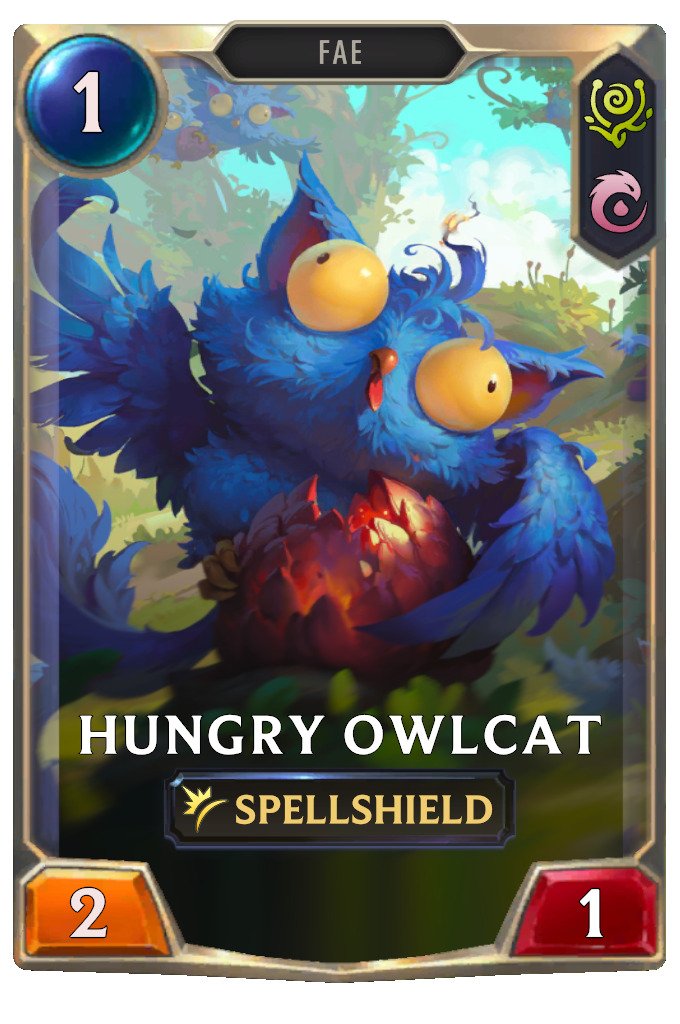 Hungry Owlcat (LoR card)