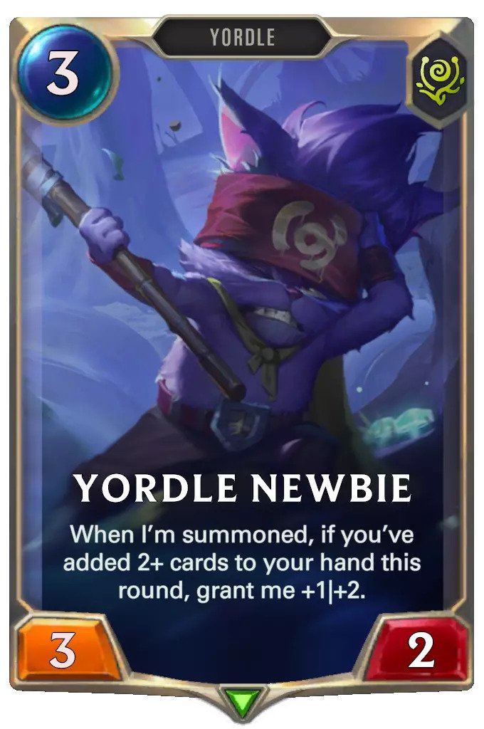 Yordle Newbie (LoR card)