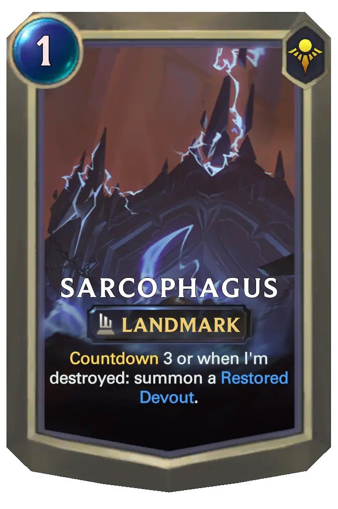 sarcophagus (lor card)