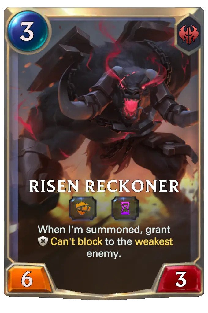 Risen Reckoner (lor card)