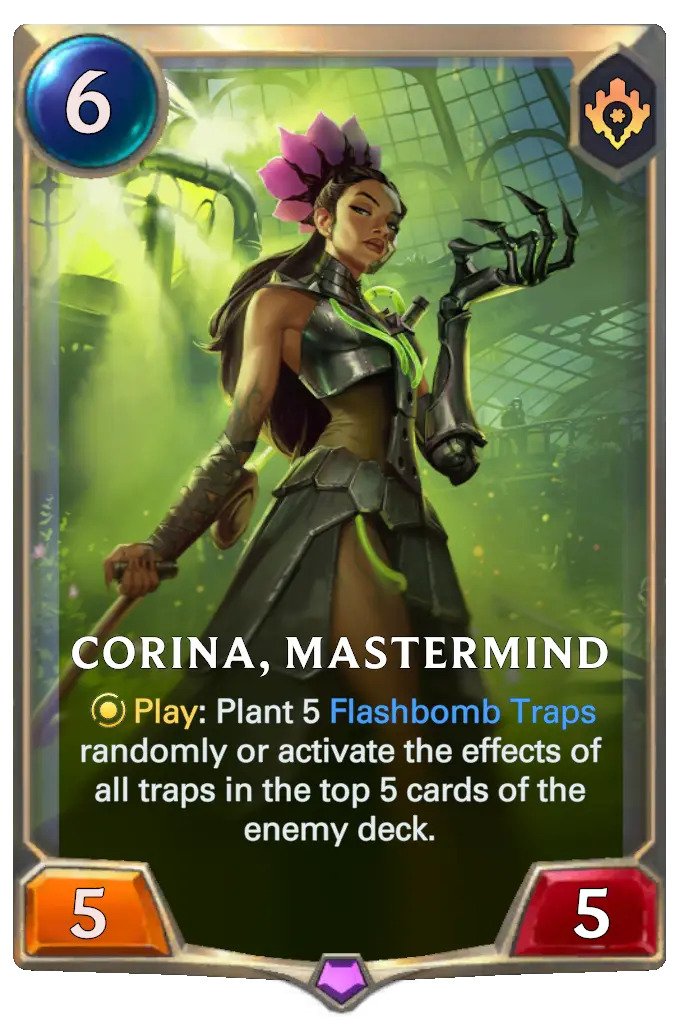 Corina, Mastermind (LoR card)