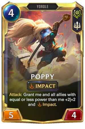 Poppy Level 2 (LoR Card)