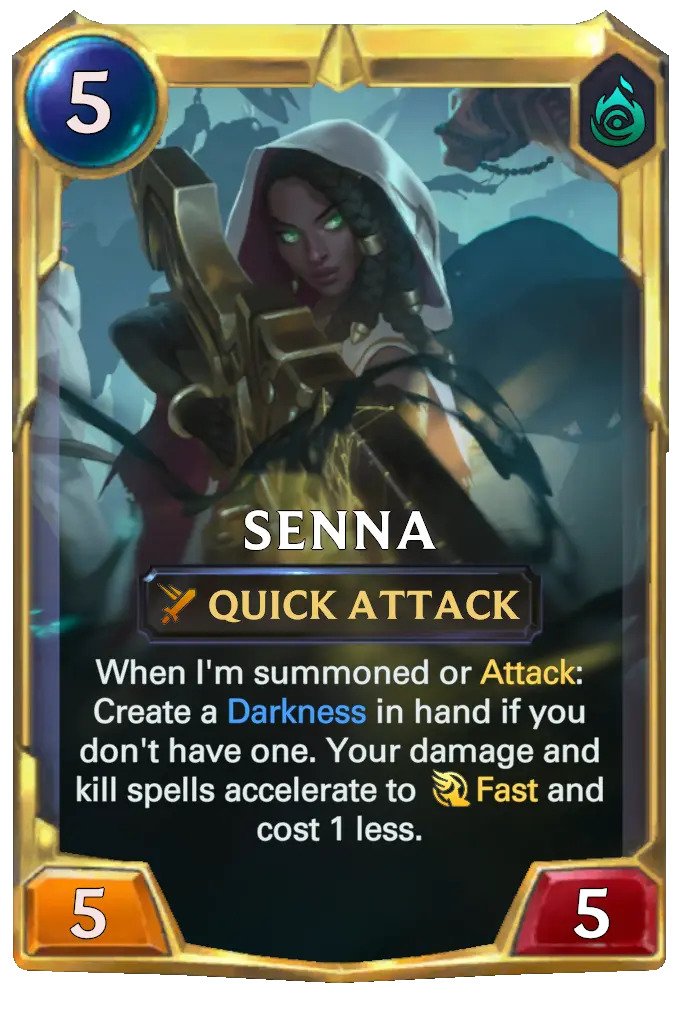 Senna level 2 (LoR card)