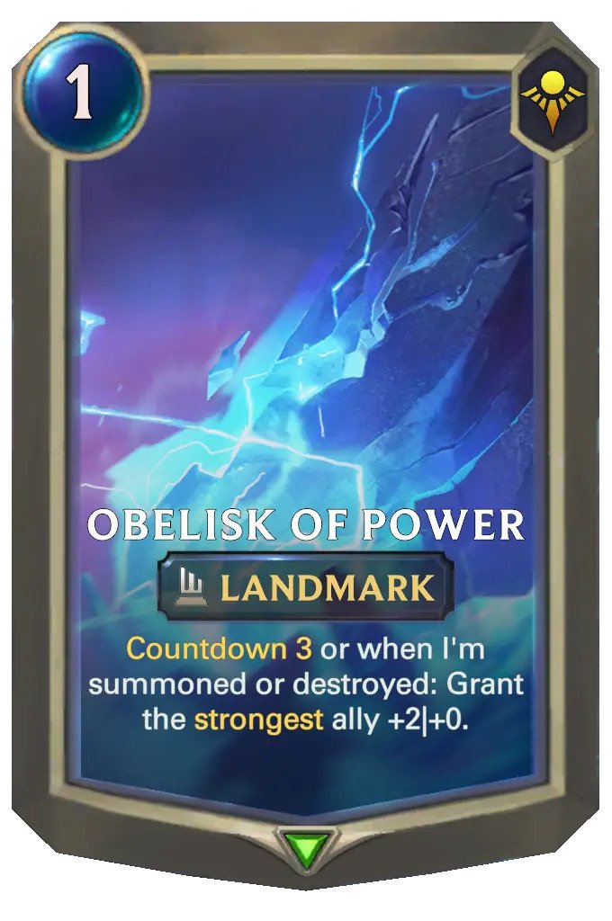 obelisk of power (lor card)