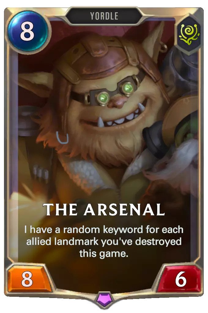 The Arsenal (lor card)