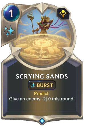 Scrying Sands (LoR Card)
