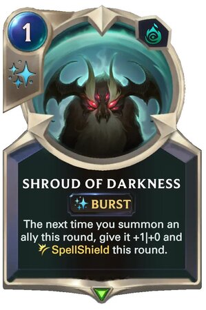 Shroud of Darkness (LoR Card)