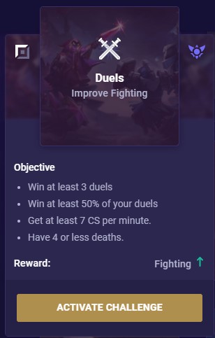 top lane diamond duels challenges