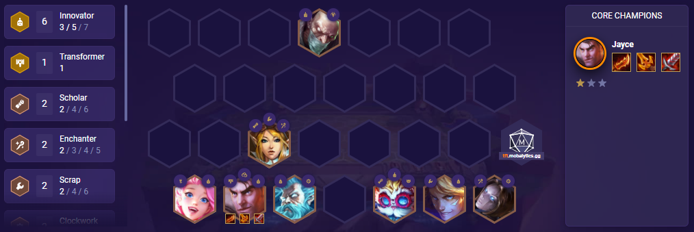 TFT Set 6 Team Comp Jayce