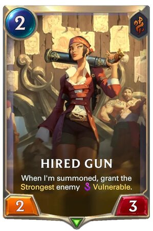 Hired Gun (LoR Card)