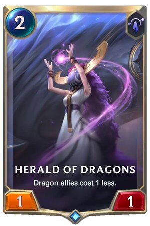Herald of Dragons (LoR Card)