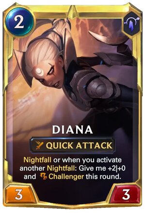 Diana level 2 (LoR Card)