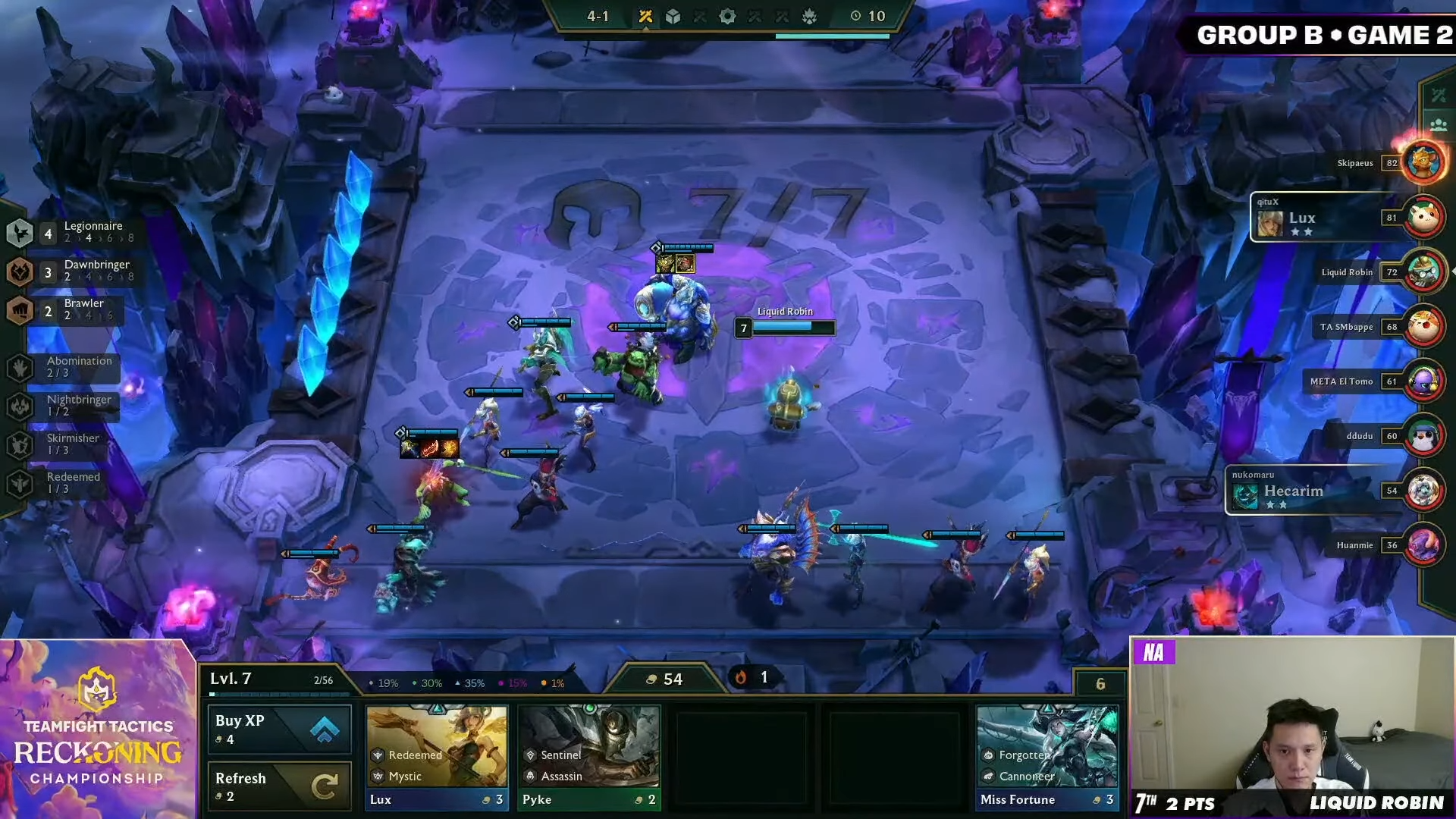 TFT Reckoning Championship Day 3 Game 2