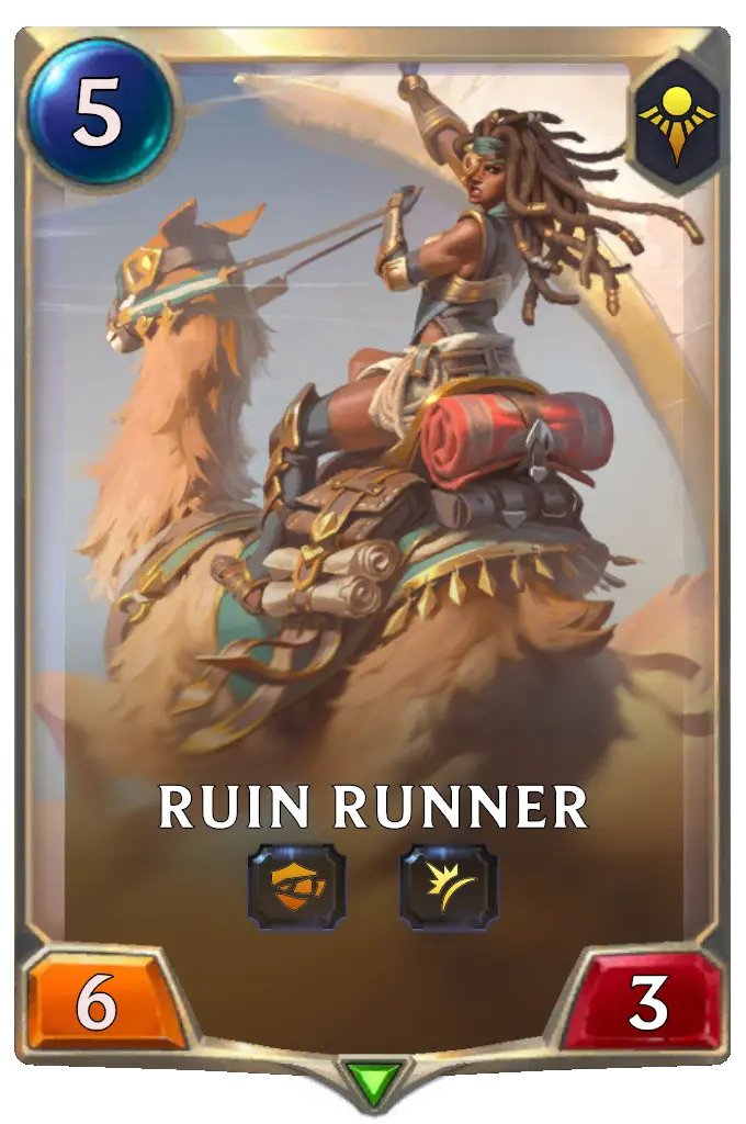 ruin runner (lor card nerfed)