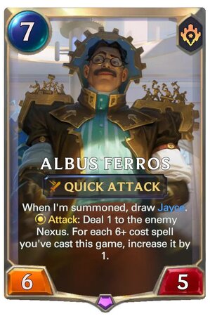 albus ferros (lor splash)