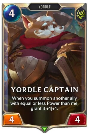 Yordle Captain (lor card)