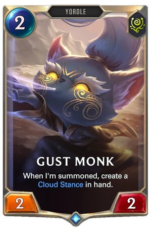 gust monk (lor card)