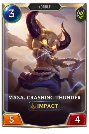 masa crashing thunder (lor card)