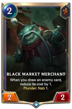 Black Market Merchant (LoR Card)