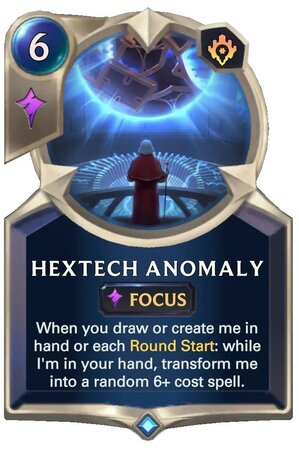 hextech anomaly (lor card)
